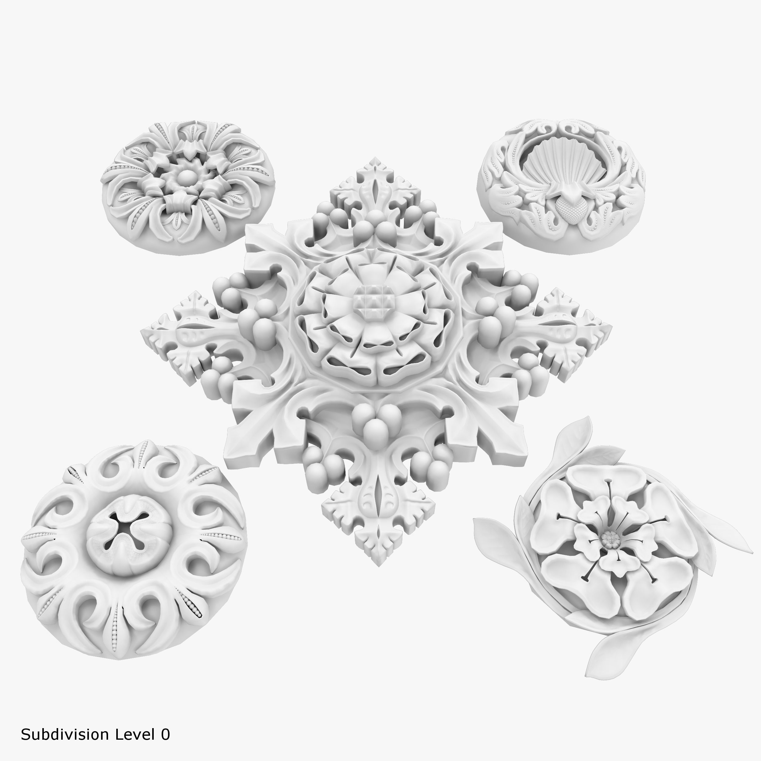 Architectural Ornament vol 04 3D model_8