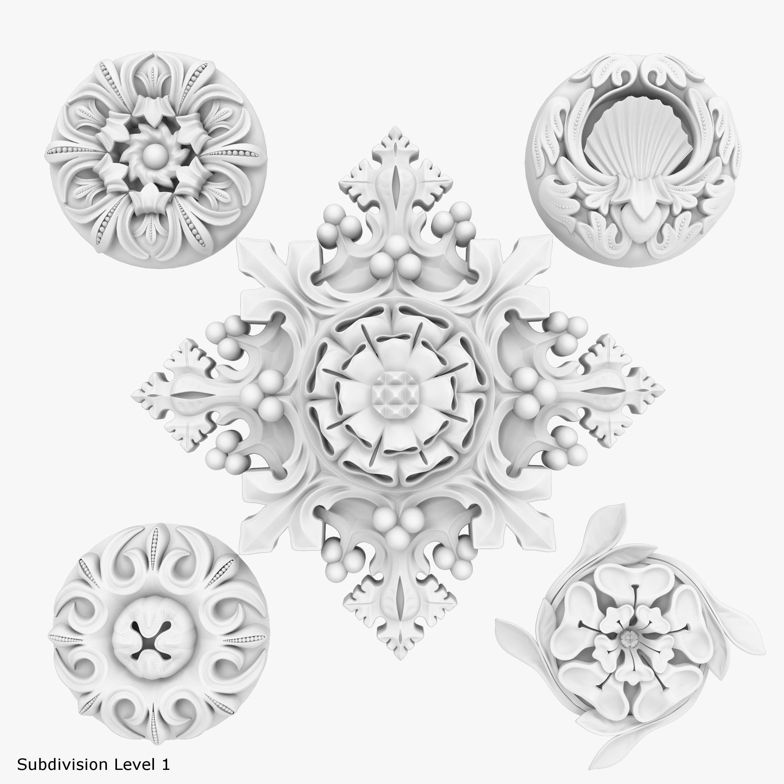 Architectural Ornament vol 04 3D model_0