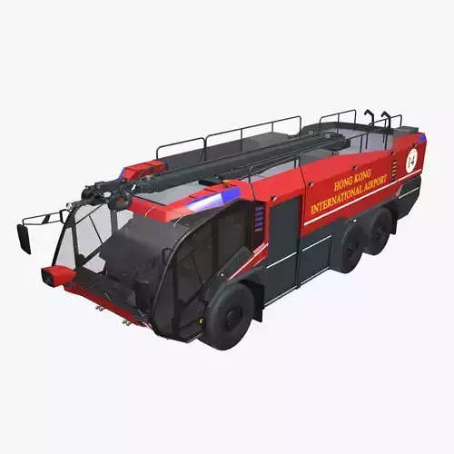 Airport Fire Truck 6x6 Hong Kong --377--