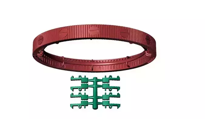 Unlimited Bracelet 3D print model 7 mm