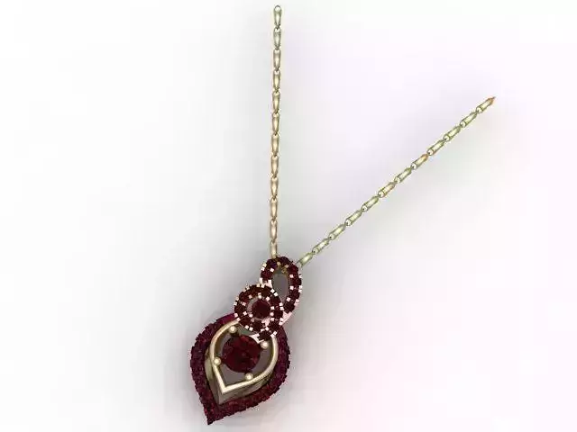 Sunita Nahata Rhodolite Necklace 3D Printable Model