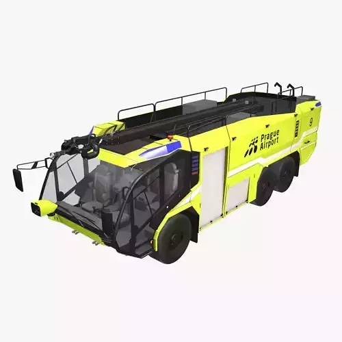 Airport Fire Truck 6x6 Prague --379--
