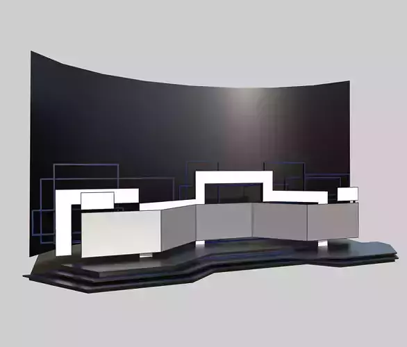Futuristic Presentation Stage
