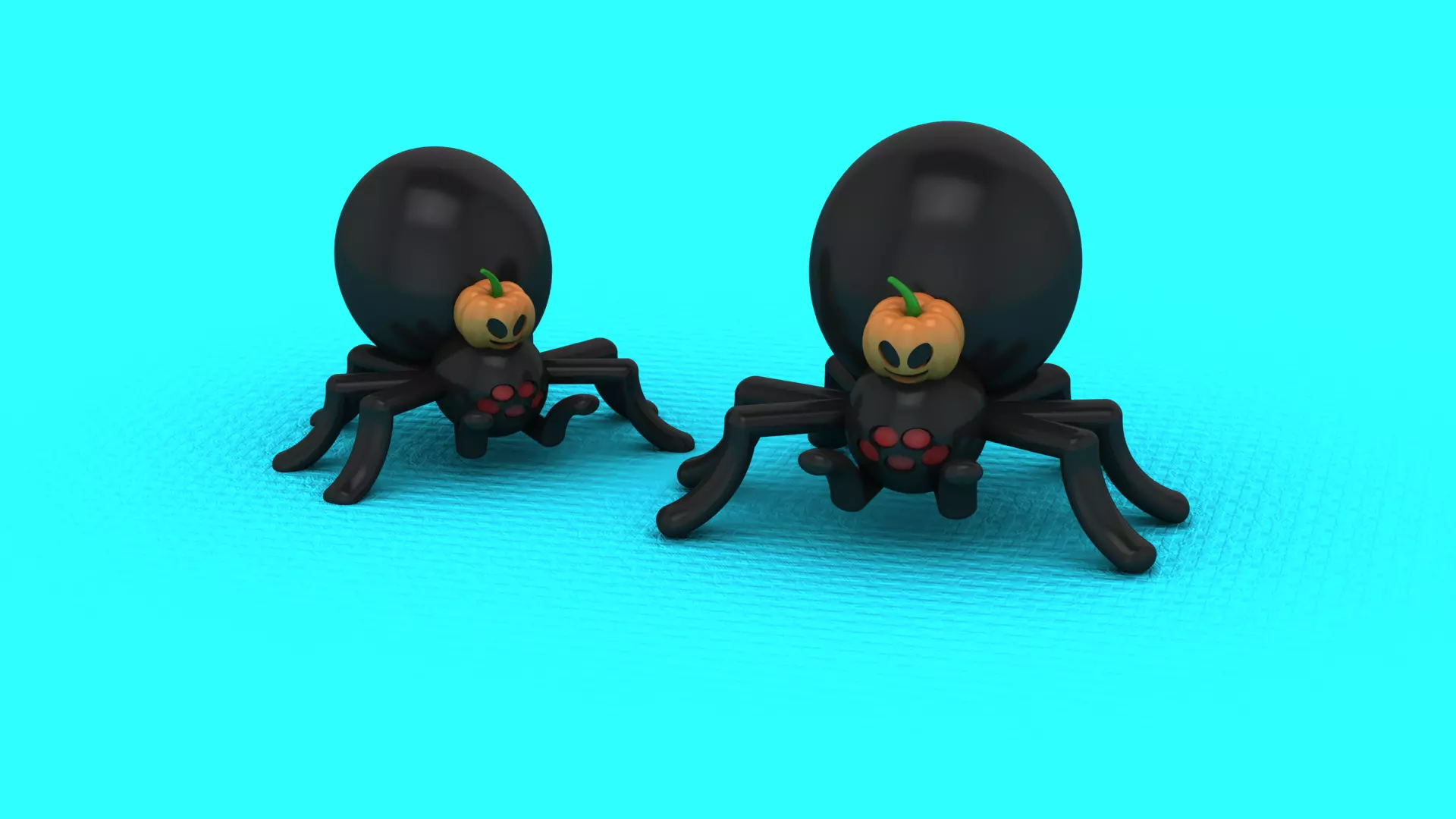 Spider Pumpkin 3D Printable model 3D print model