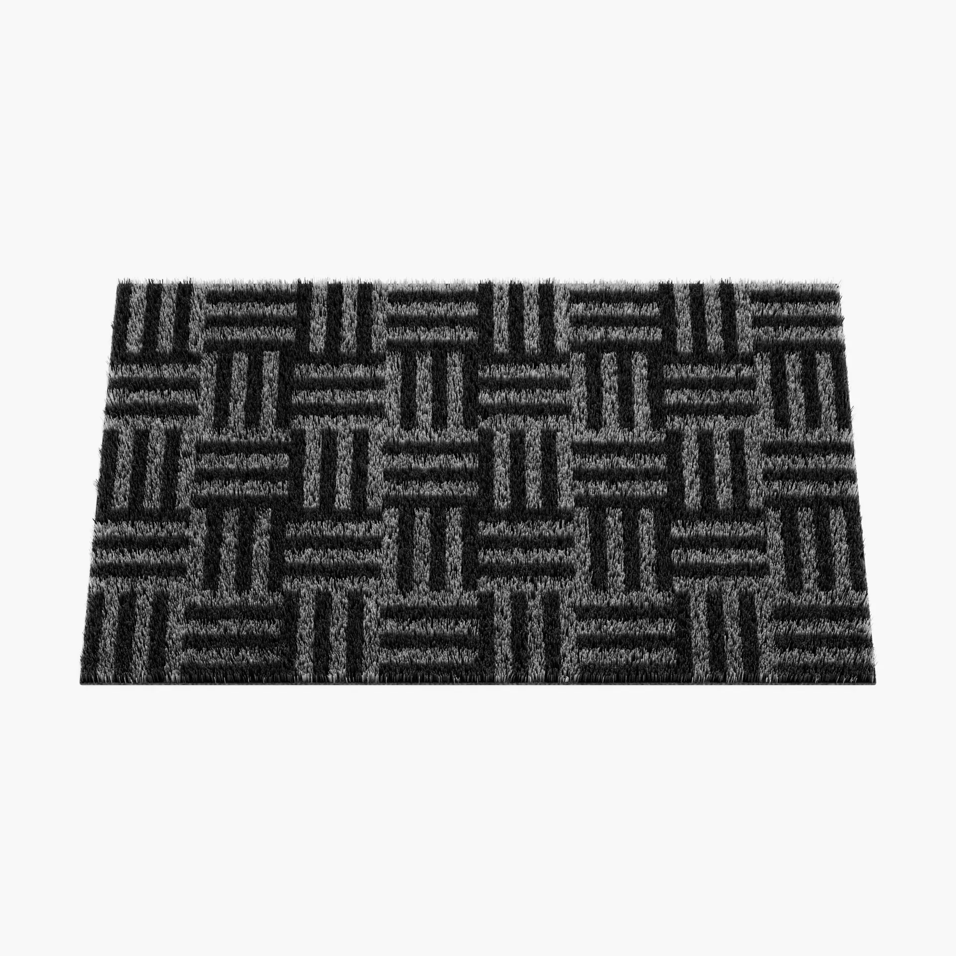 Rug V4 - Fluffy Carpet 3D model