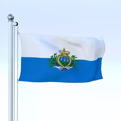Animated San Marino Flag