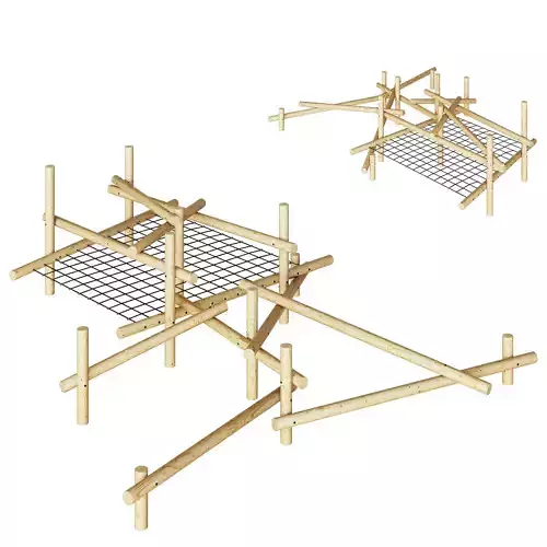 Childrens climbing frame Type 11