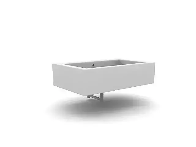 sink toilet 3d model