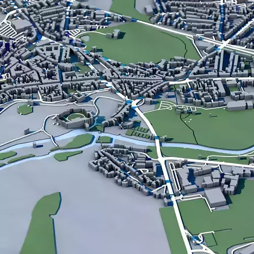 Warwick Cityscape England Warwickshire Architecture