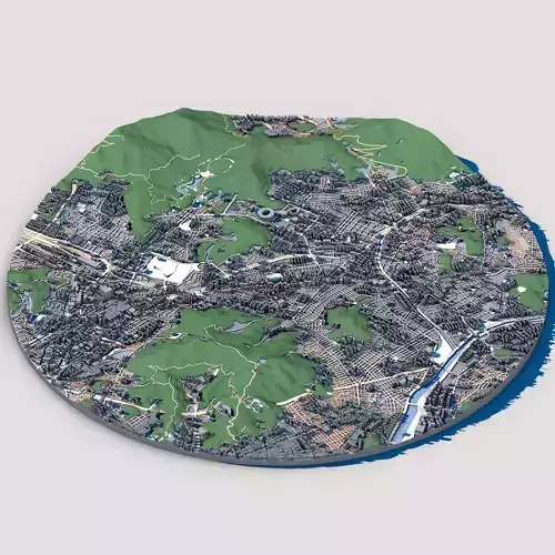 Busan South Korea Cityscape Haeundae Skyline Gwangan Bridge 