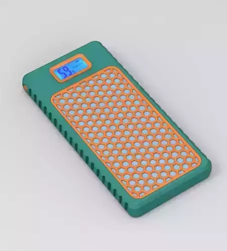 Power Bank 10K mah Enclosure Honeycomb Style