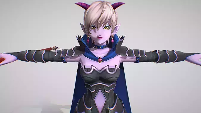 Archfiend Valeria - Included With Animations - Dragon Quest Tact