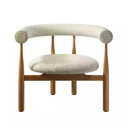 Bukowski Lounge Chair by New Works