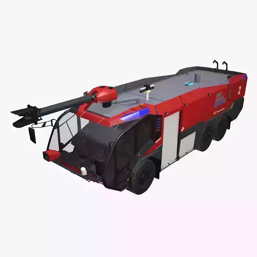 Airport Fire Truck 6x6 Innsbruck --386--