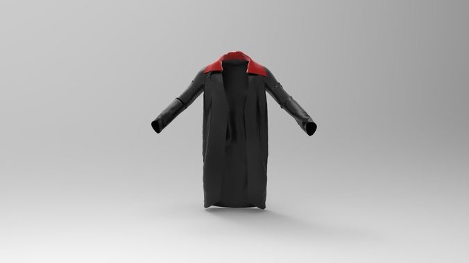  Red Especially Low-poly 3D model