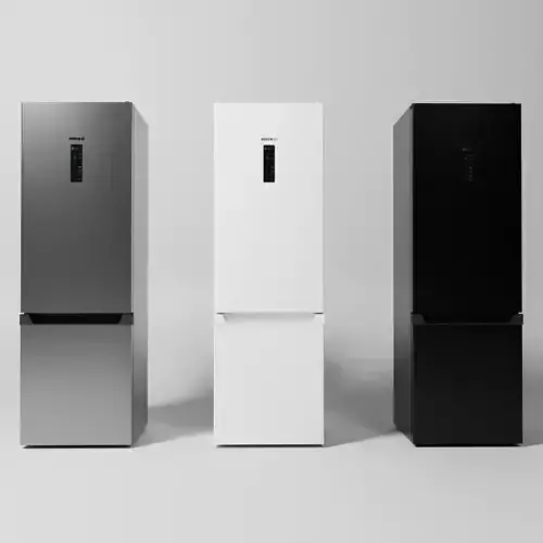 Refrigerator Bosh - 3 Color Variants - PBR 