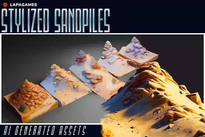 Stylized Sandpiles