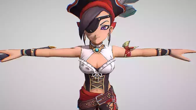 Sea Empress Jade - Included With Animations - Dragon Quest Tact