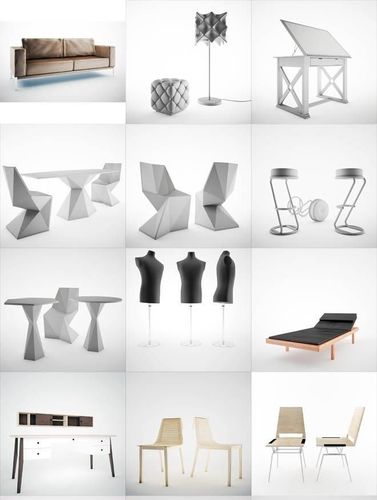 Interior Models 15 fashion 3D model