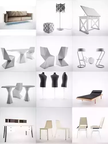 Interior Models 15 fashion 3D model