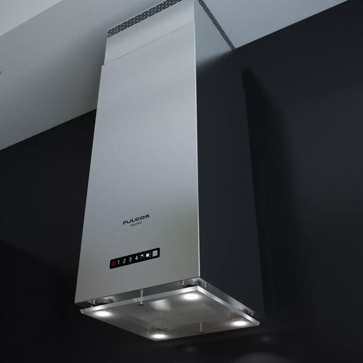 Fulgor Milano Supreme SHD 9004 TC X Cooking Hoods 3D model_0