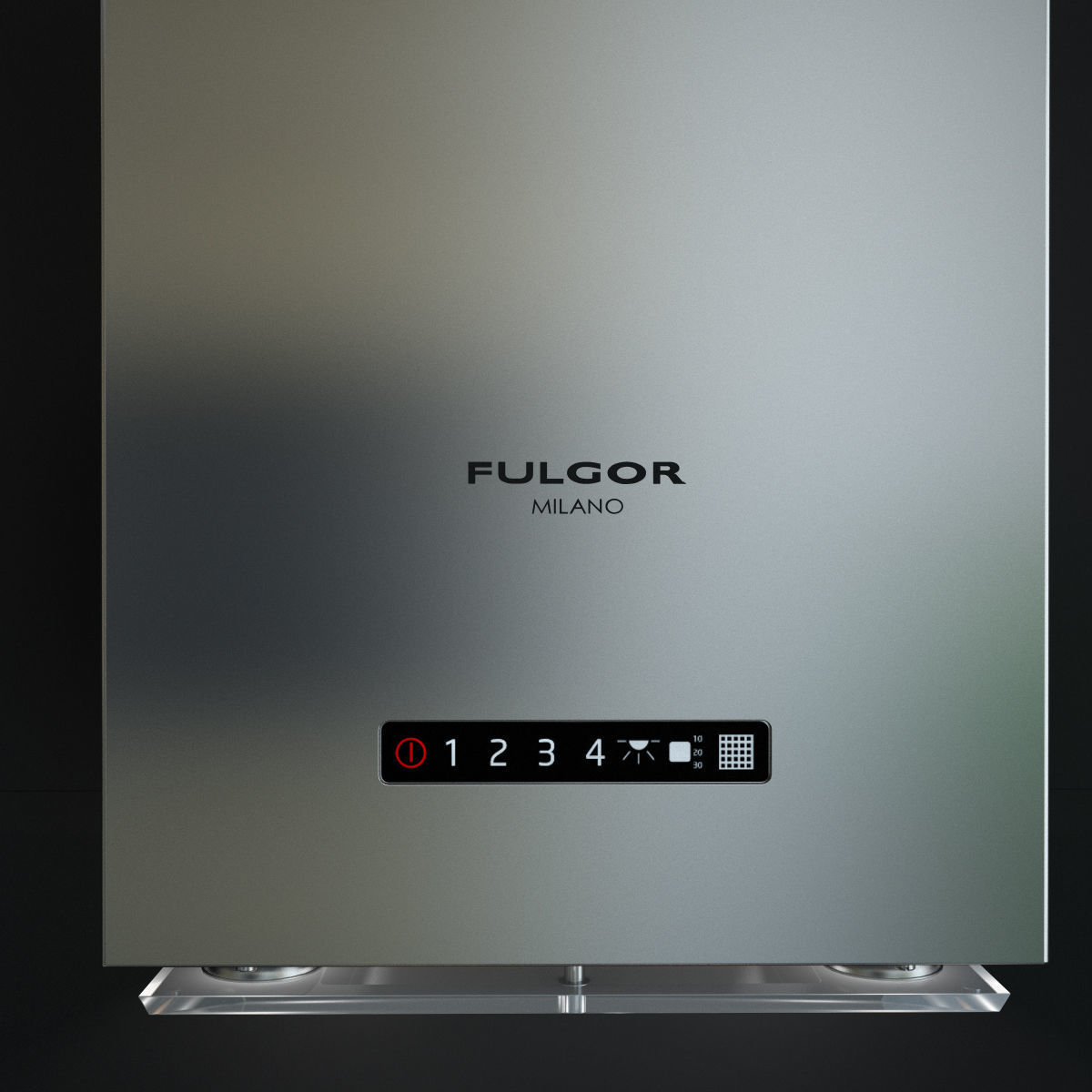 Fulgor Milano Supreme SHD 9004 TC X Cooking Hoods 3D model_4