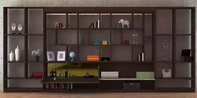 Bookseller bookcase design