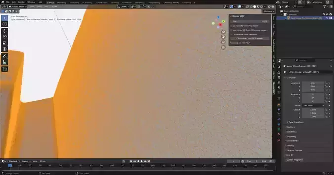 Card Holder for Sleeved Cards