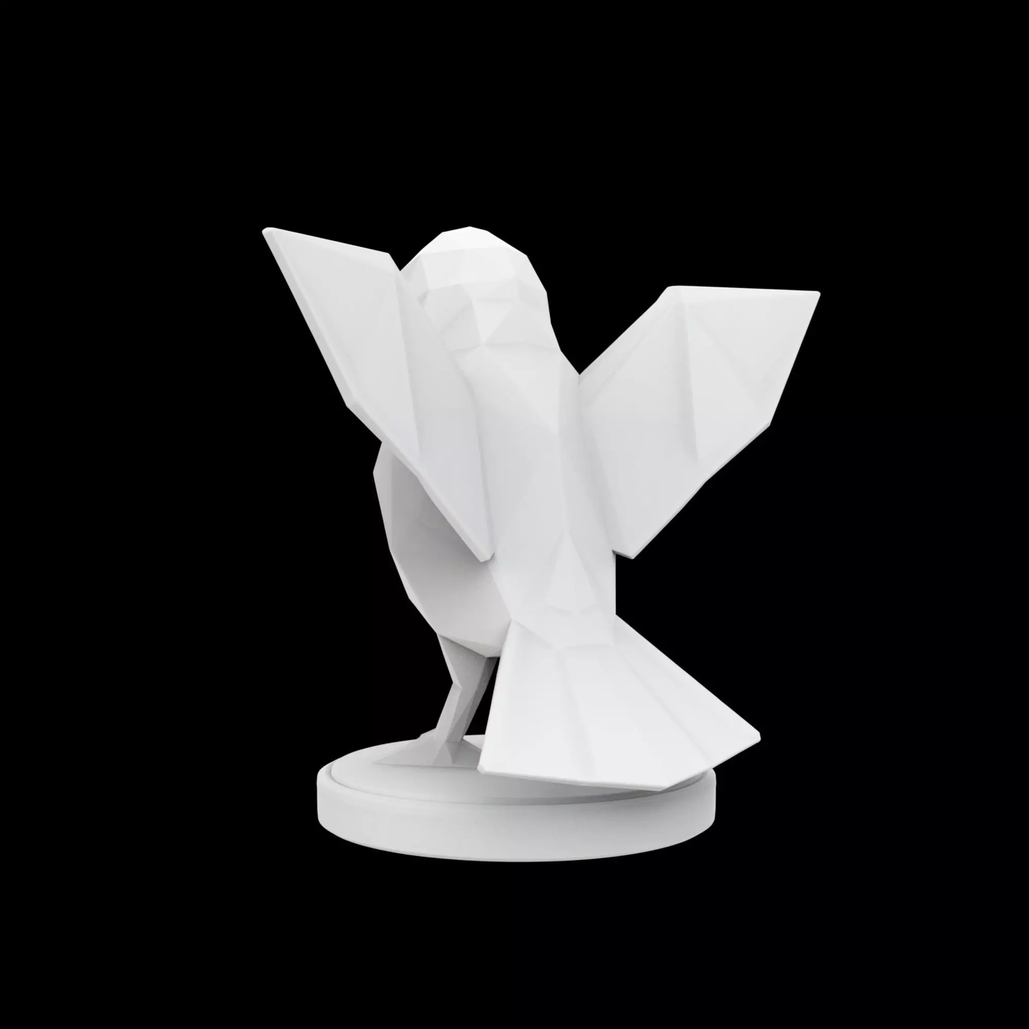 Geometric Eagle Statue 3D Print Model 3D print model
