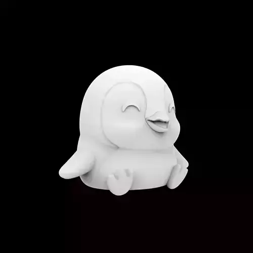 Cute Penguin Figure