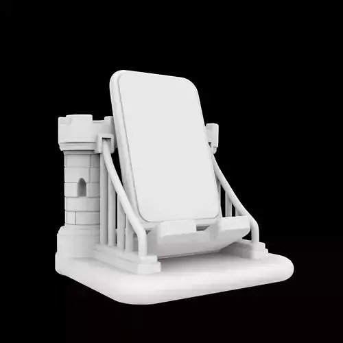 Castle Drawbridge Phone Stand