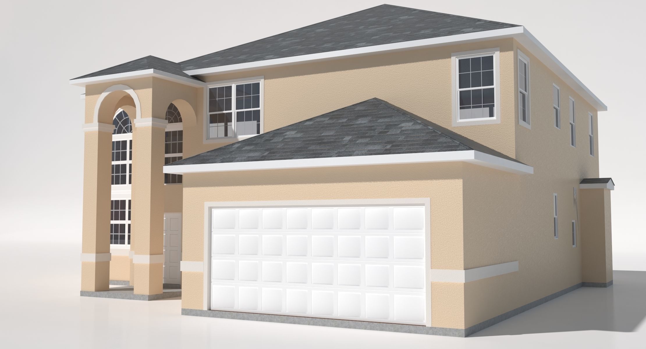 House-005 - Low Poly 3D model_1