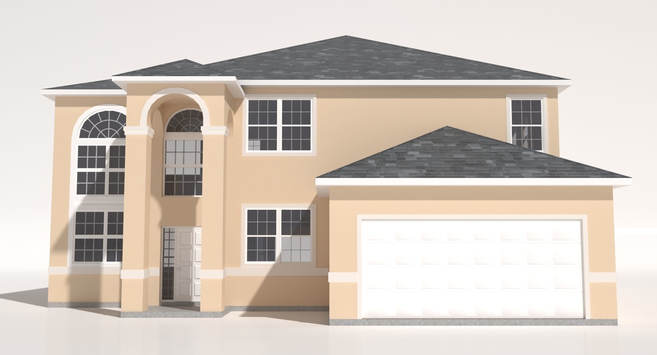 House-005 - Low Poly 3D model_4