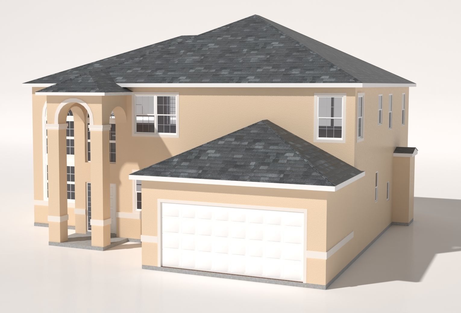 House-005 - Low Poly 3D model_5