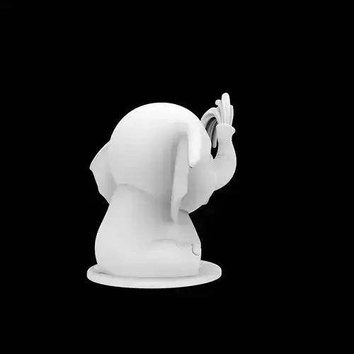 Cute Elephant Sculpture