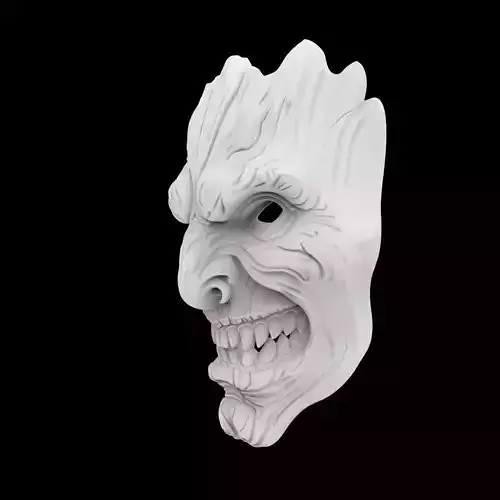 Demonic Horror Mask 3D print model