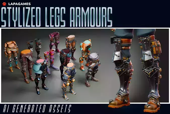 Stylized Legs Armours