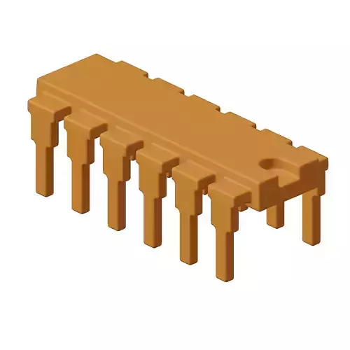 Plastic Electronics IC Chip Toy