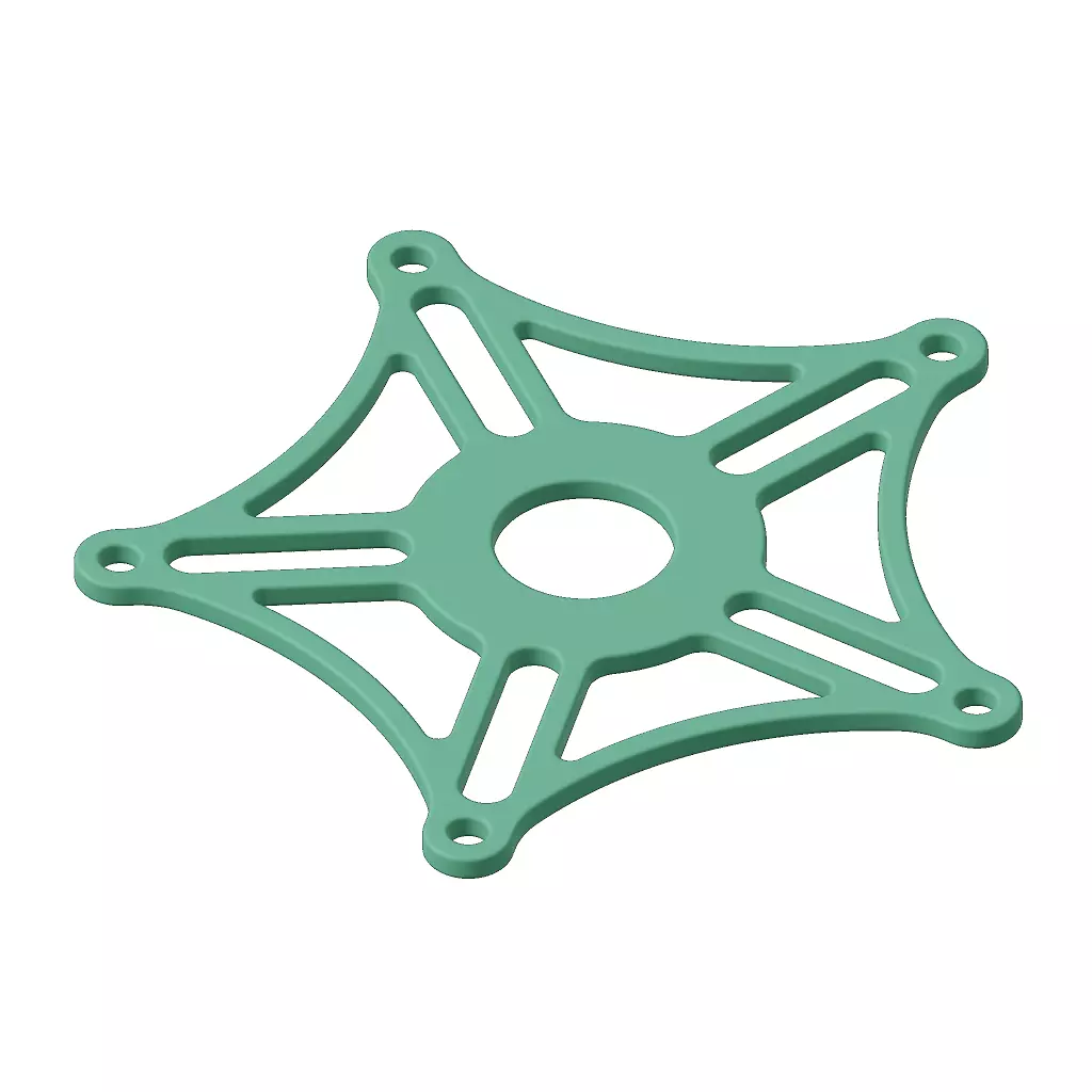 Plastic Crank Arm Bracket Toy 3D model