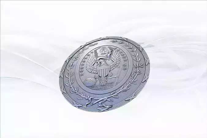 Georgetown Seal 3D print model