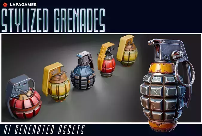 Stylized Grenades