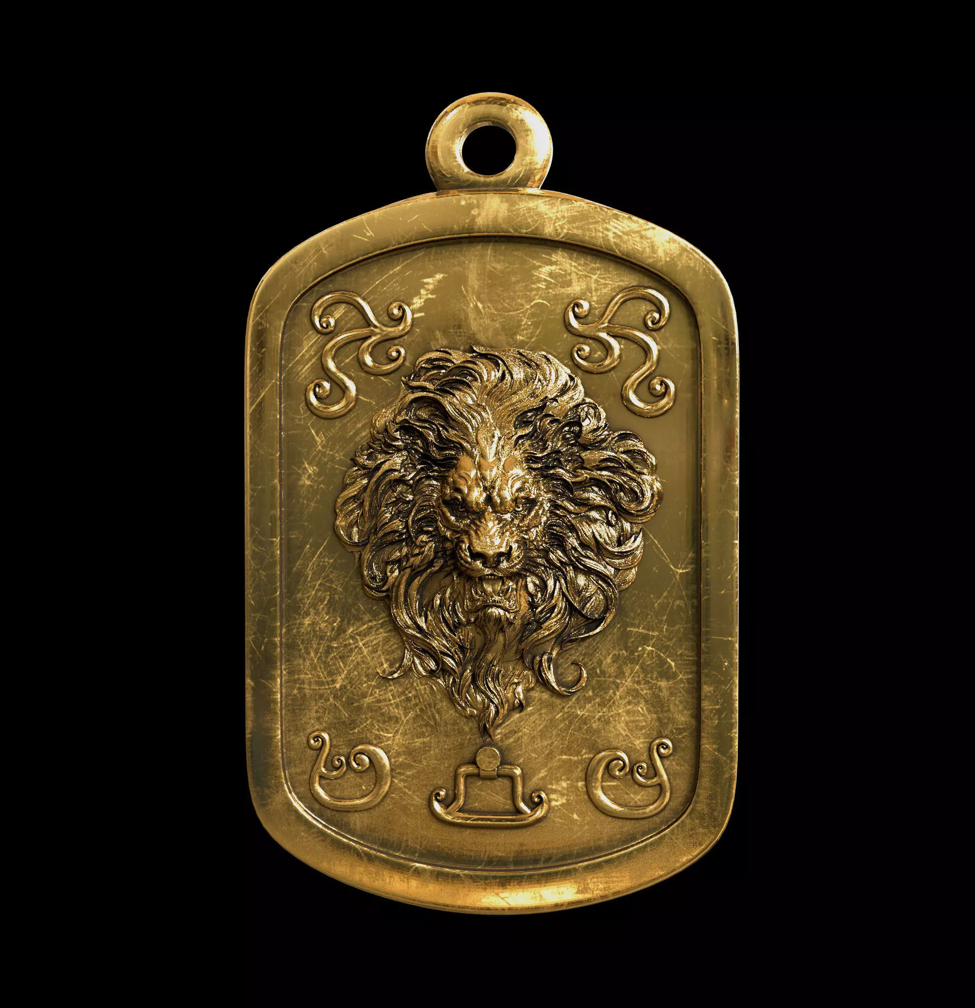 Emblema Leo 3D print model
