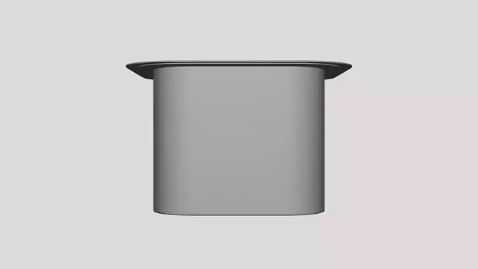 Yogurt Cup - Geometry Only No Textures No Materials