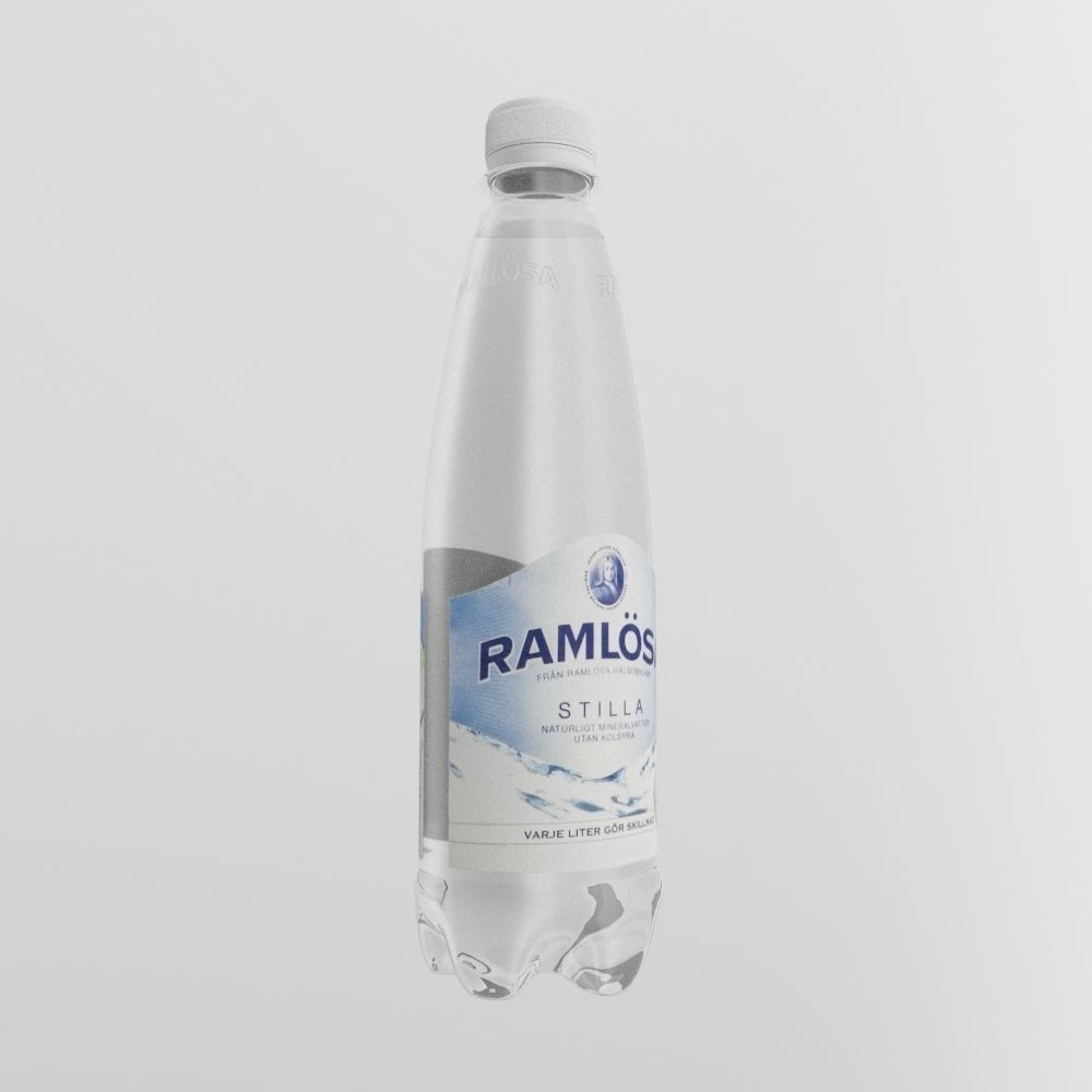Ramlosa bottle 3D model_1