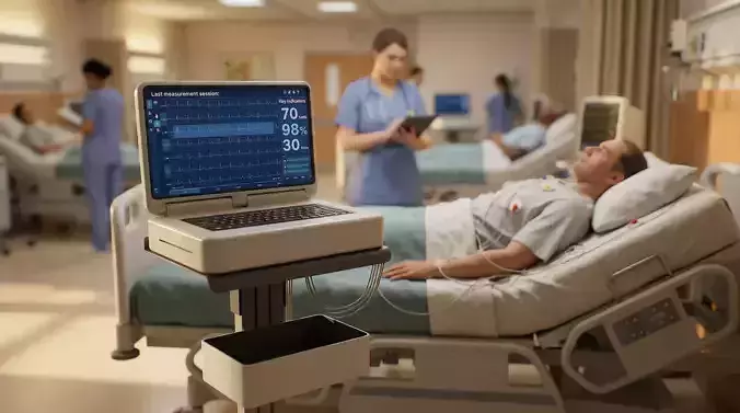 Electrocardiograph machine