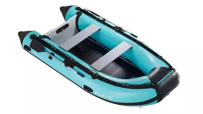 Inflatable Boat 3D Model 3D model