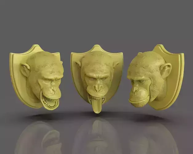 Chimp Hunting Trophies