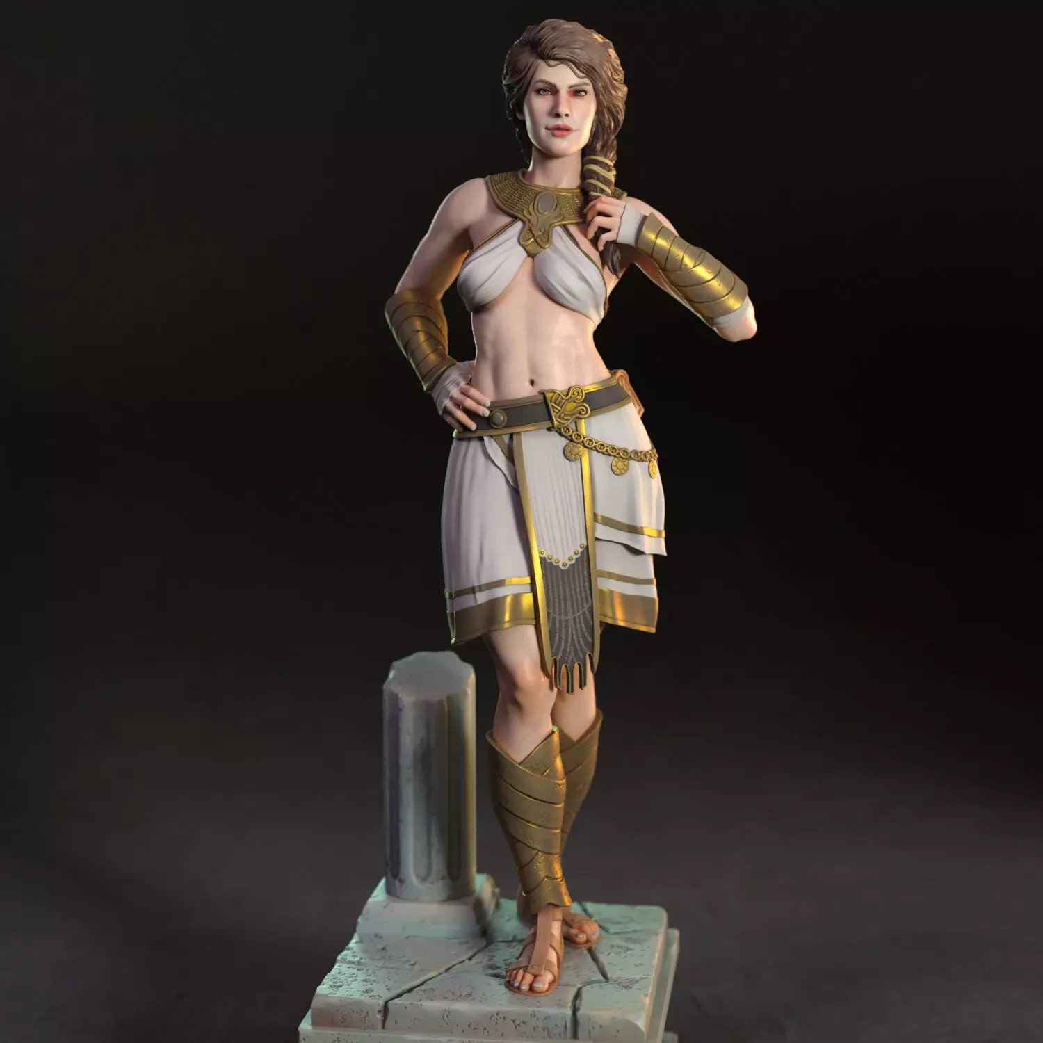 Buste Kassandra – Assassin's Creed Odyssey (sans Marque, Neuf)
