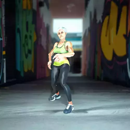 Fit Senior Athlete model pack