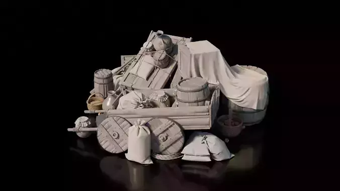 Medieval Bazar - Cargo Set